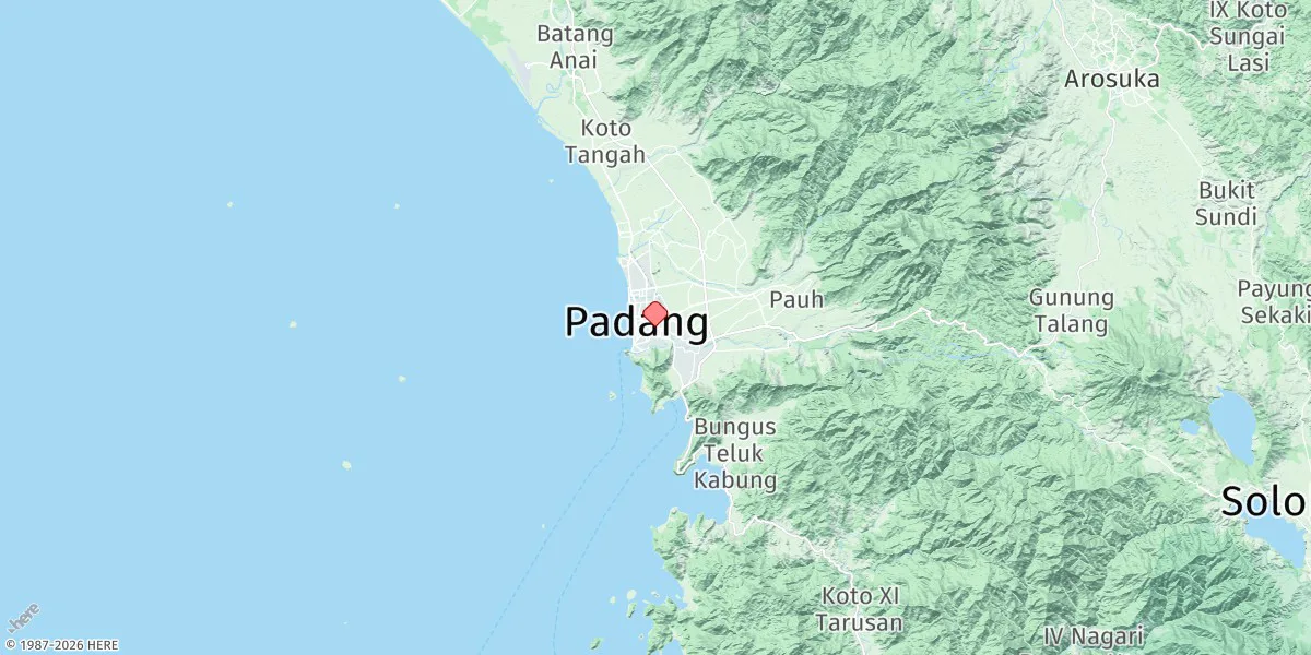 Map preview for Padang-a
