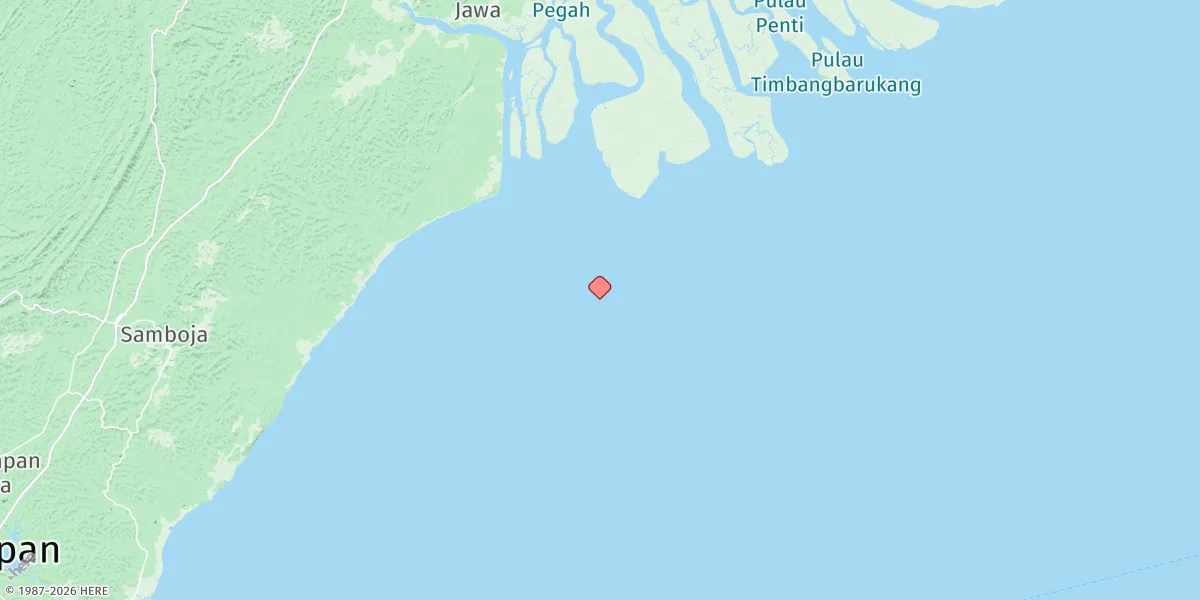 Map preview for Muara Pegah (Outer Bar)