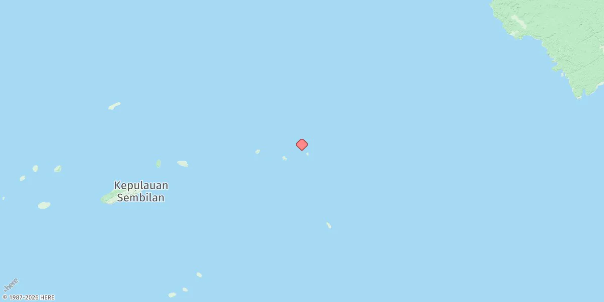 Map preview for Pulau-pulau Penyu