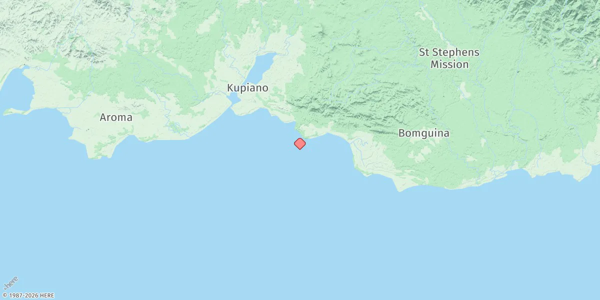 Map preview for Kaligola Point
