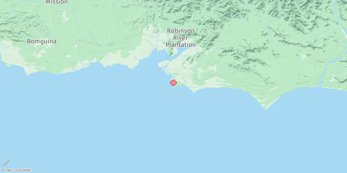 Map preview for Dedele Point
