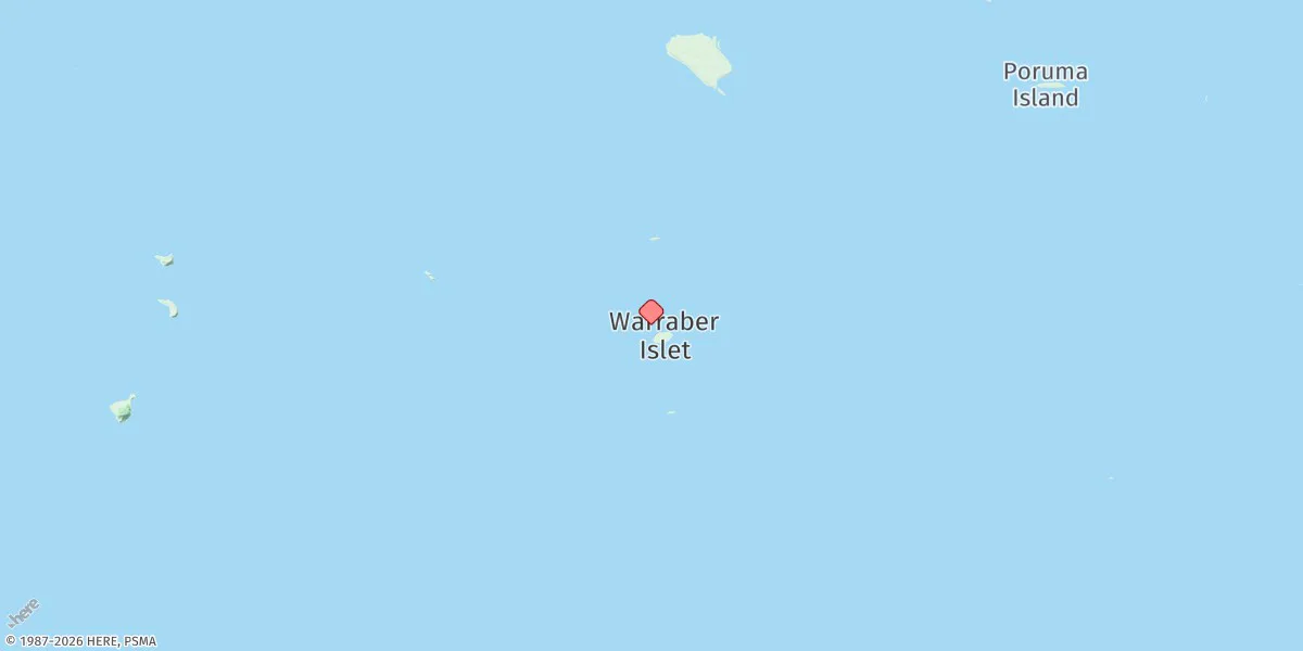 Map preview for Sue Islet