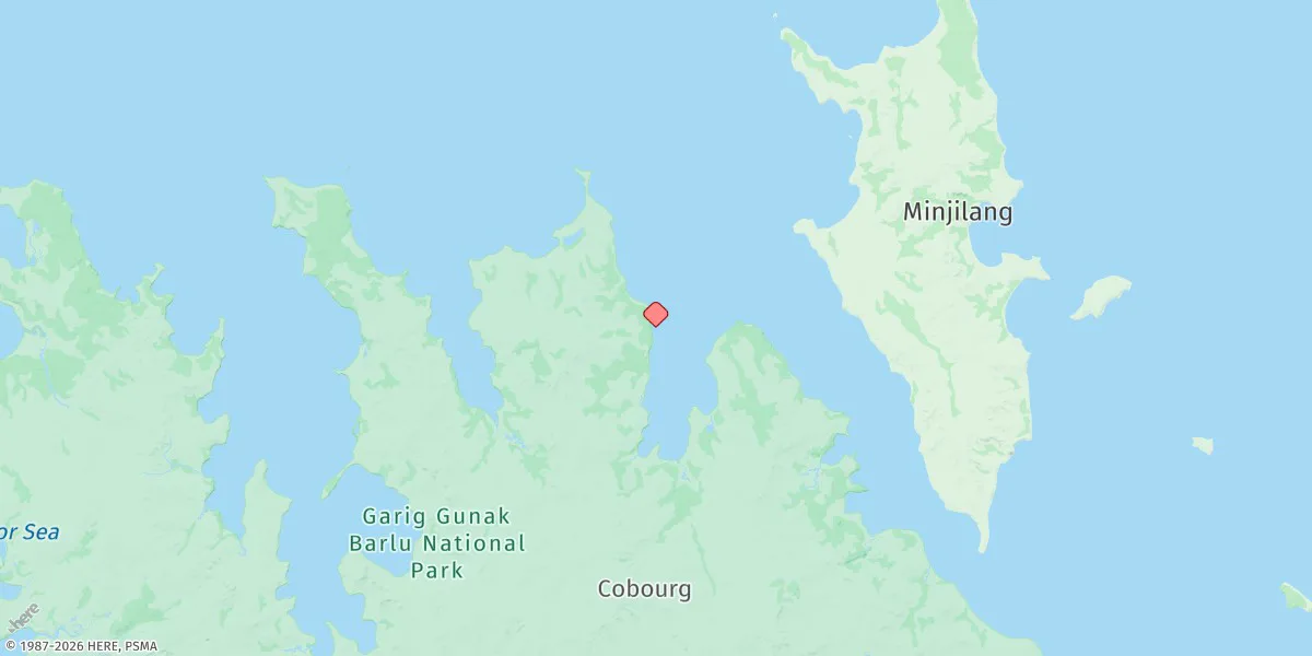 Map preview for D'urville Point