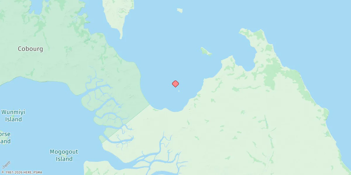 Map preview for Copeland Island