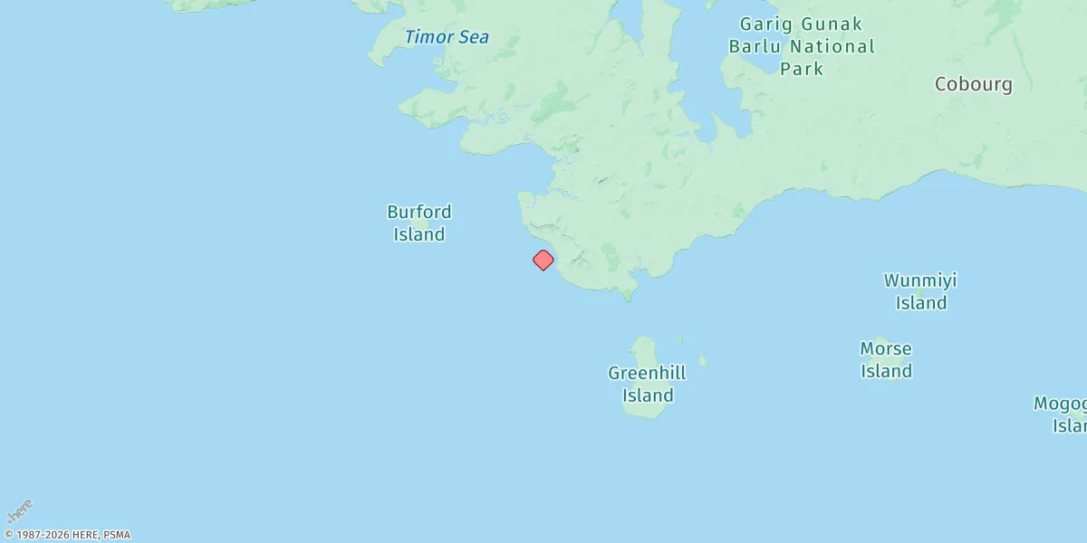 Map preview for Two Hills Bay