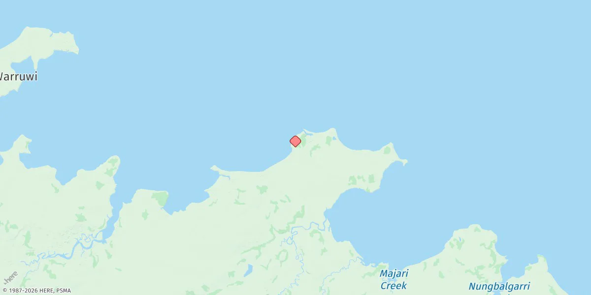 Map preview for Cuthbert Point