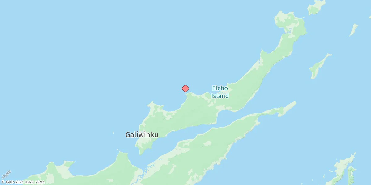 Map preview for Elcho Island