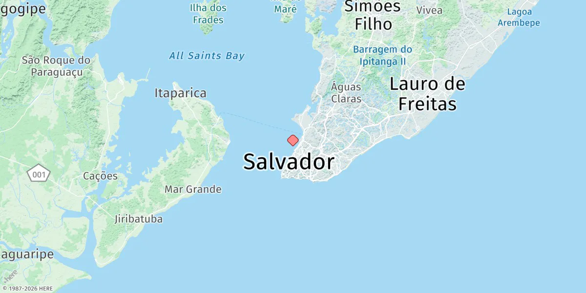 Map preview for Salvador