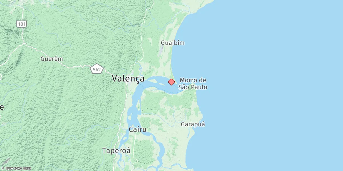 Map preview for Morro De Sao Paulo