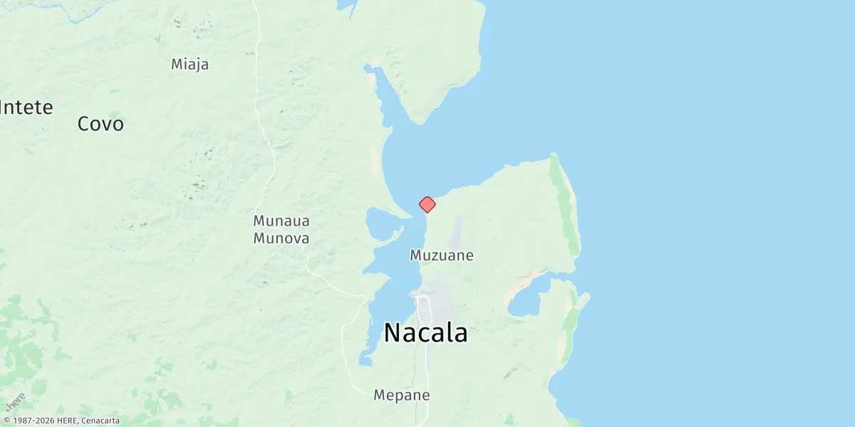 Map preview for Nacala