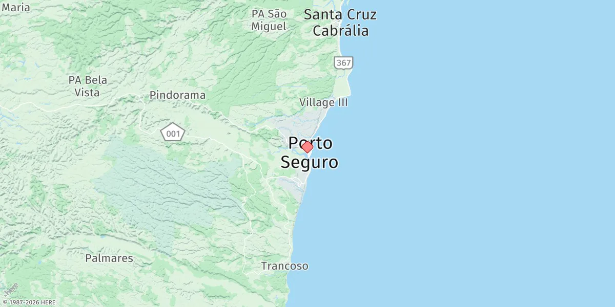 Map preview for Porto Seguro