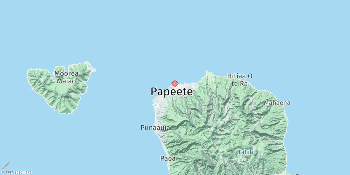 Map preview for PapeΚ»ete