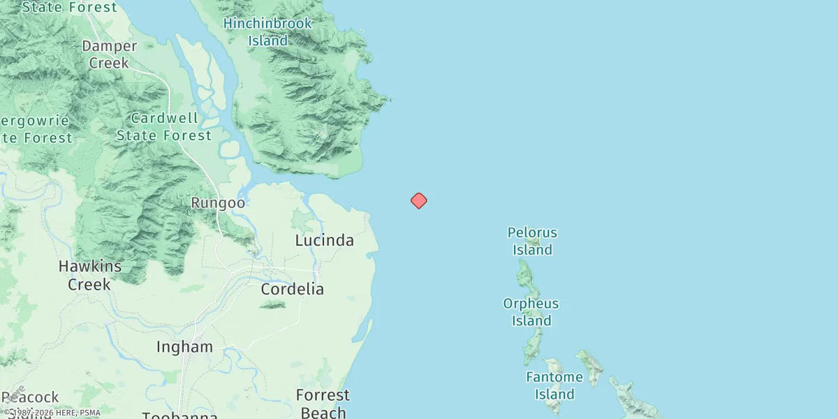 Map preview for Lucinda (Offshore)