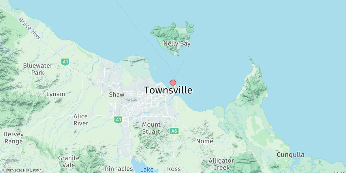 Map preview for Townsville