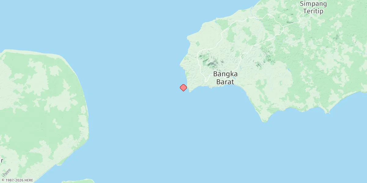 Map preview for Tanjung Kelian