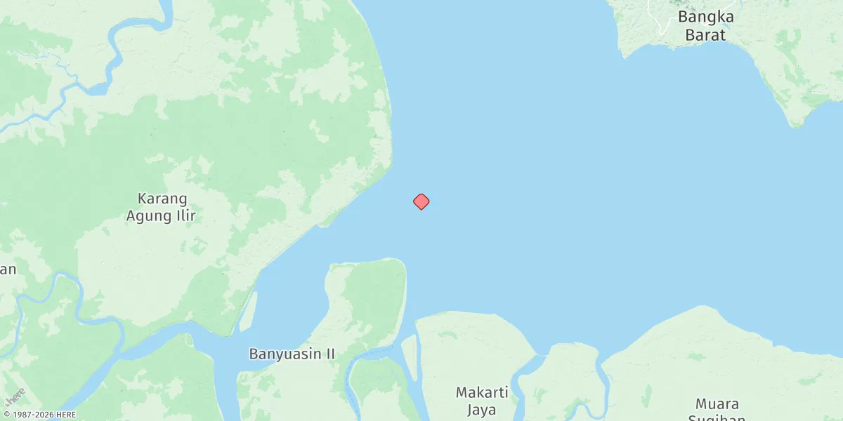 Map preview for Sungai Palembang (Outer Bar)