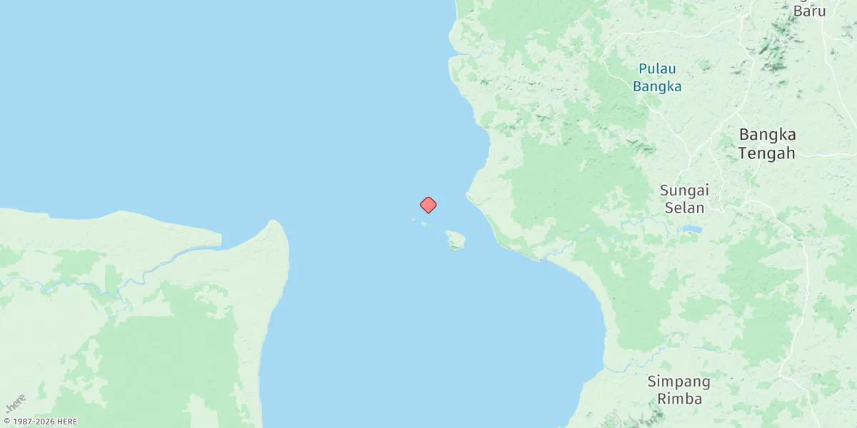 Map preview for Pulau-pulau Nangka