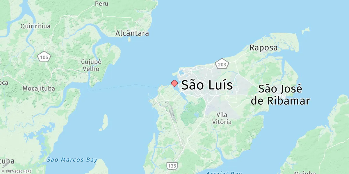 Map preview for Sao Luis