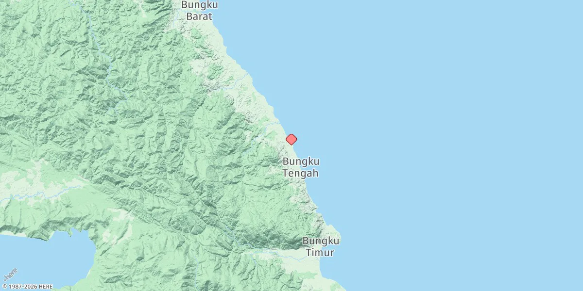 Map preview for Bungku