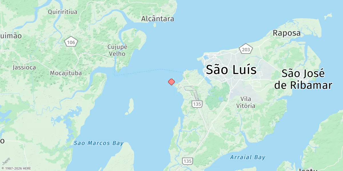 Map preview for Ponta Da Madeira