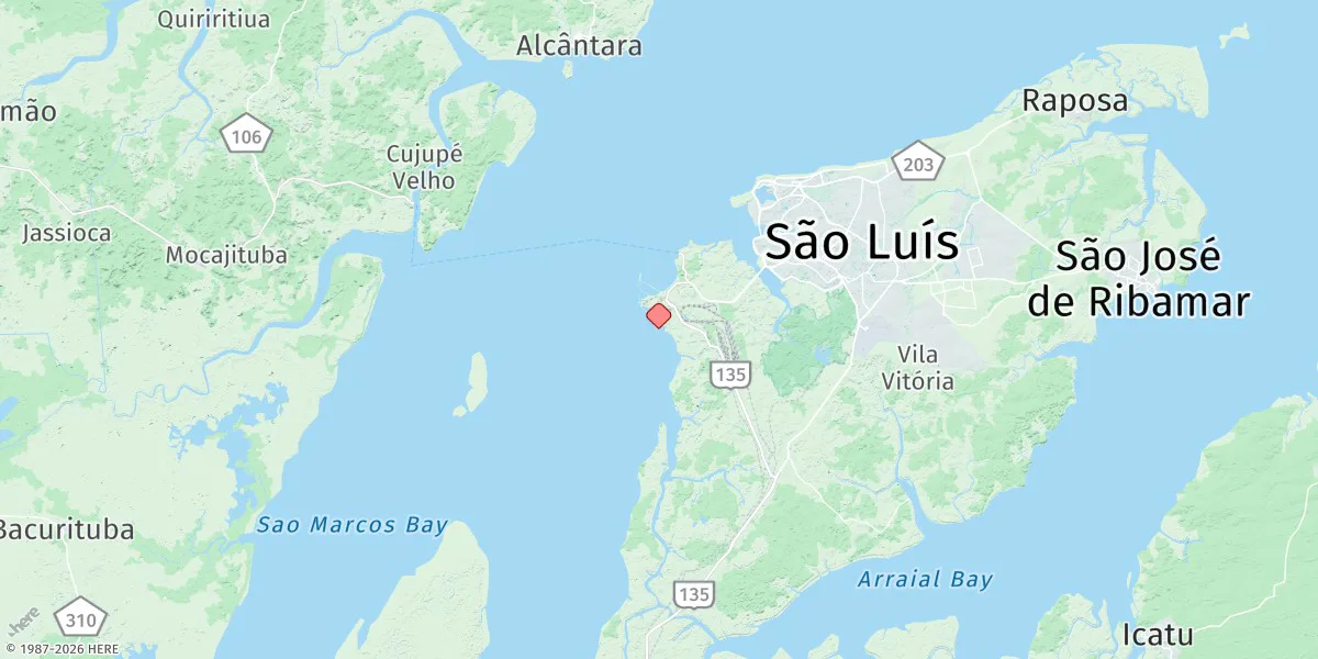 Map preview for Itaqui