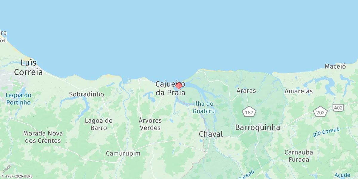 Map preview for Barra Do Timonha