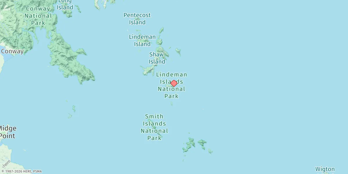 Map preview for Thomas Island