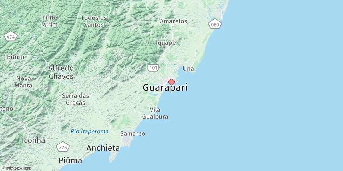 Map preview for Guarapari