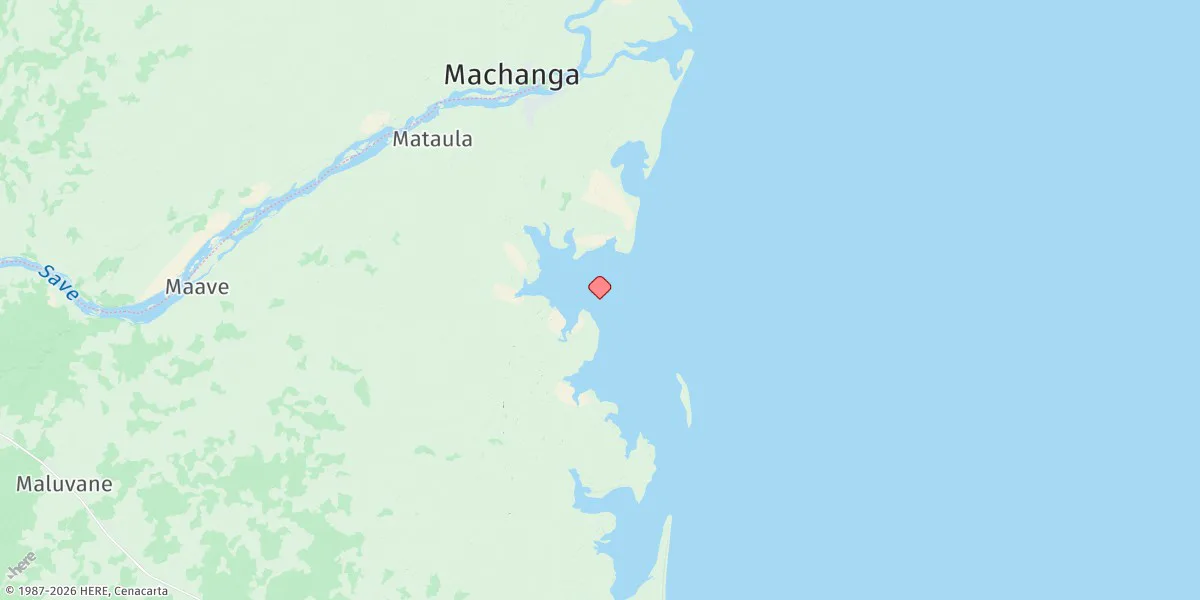 Map preview for Porto De Bartolomeu Dias