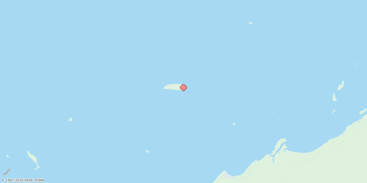 Map preview for Thevenard Island