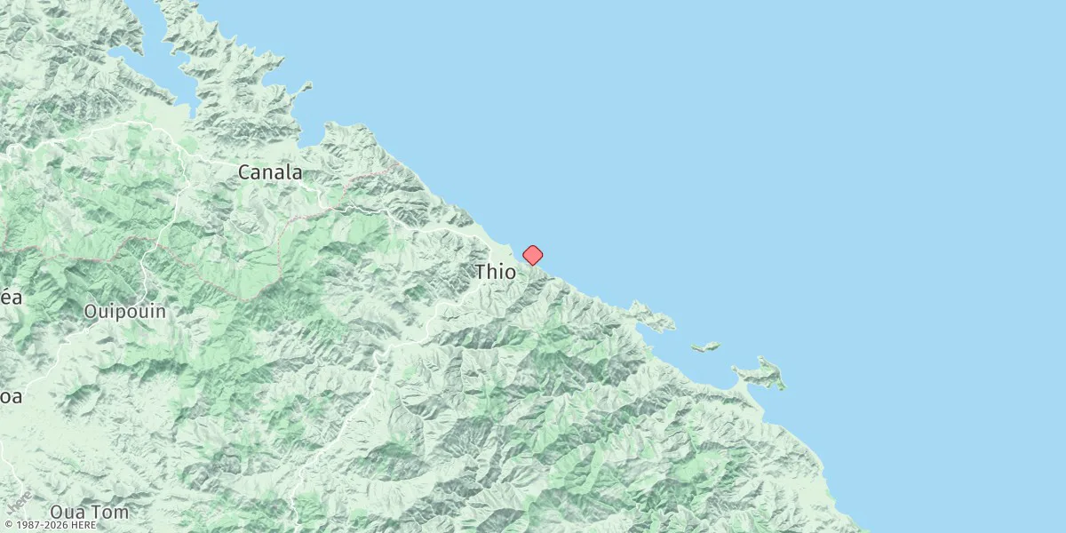 Map preview for Thio