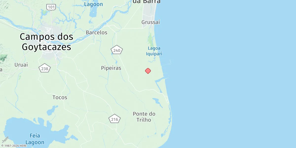 Map preview for Porto Do Acu