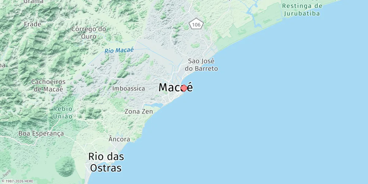 Map preview for Macae (Imbetiba)