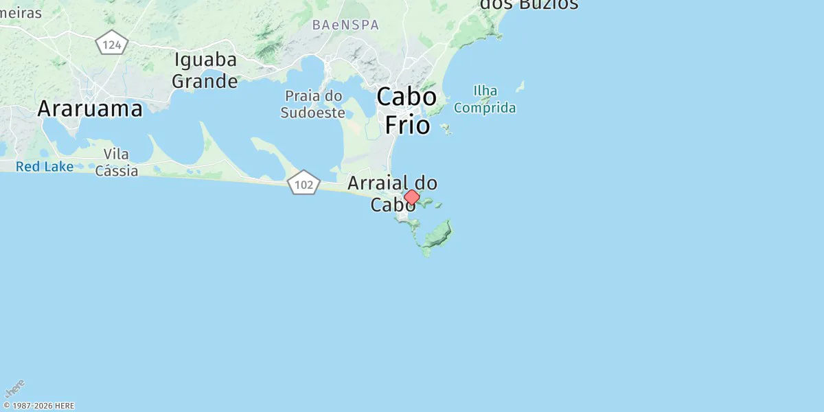 Map preview for Cabo Frio