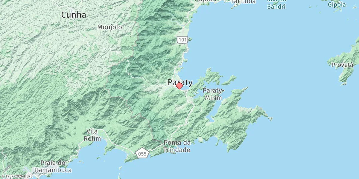 Map preview for Parati