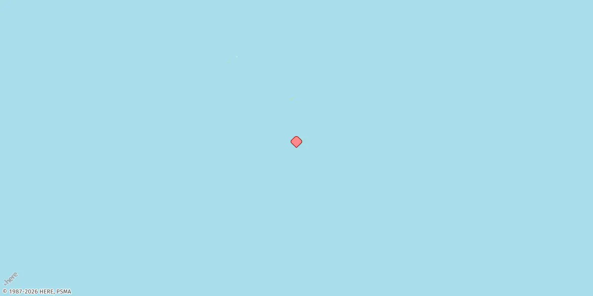 Map preview for Lady Musgrave Island