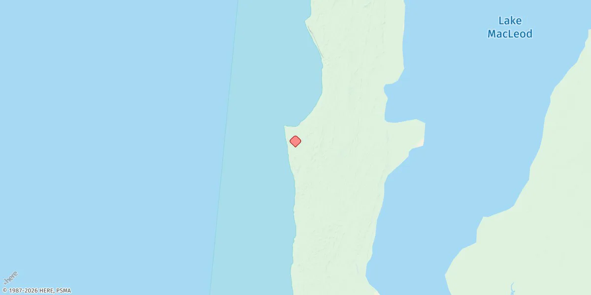 Map preview for Cape Cuvier