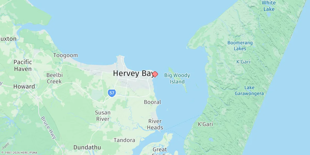 Map preview for Urangan