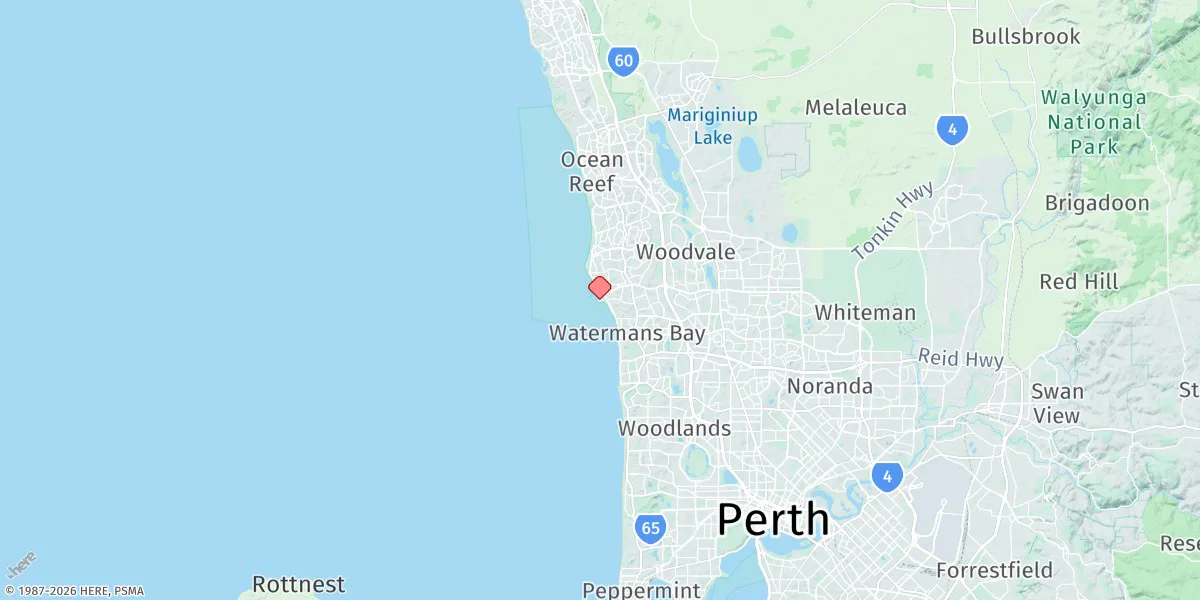 Map preview for Hillarys
