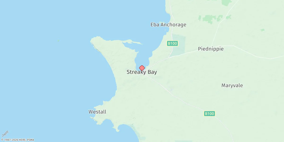 Map preview for Blanche Port (Streaky Bay)
