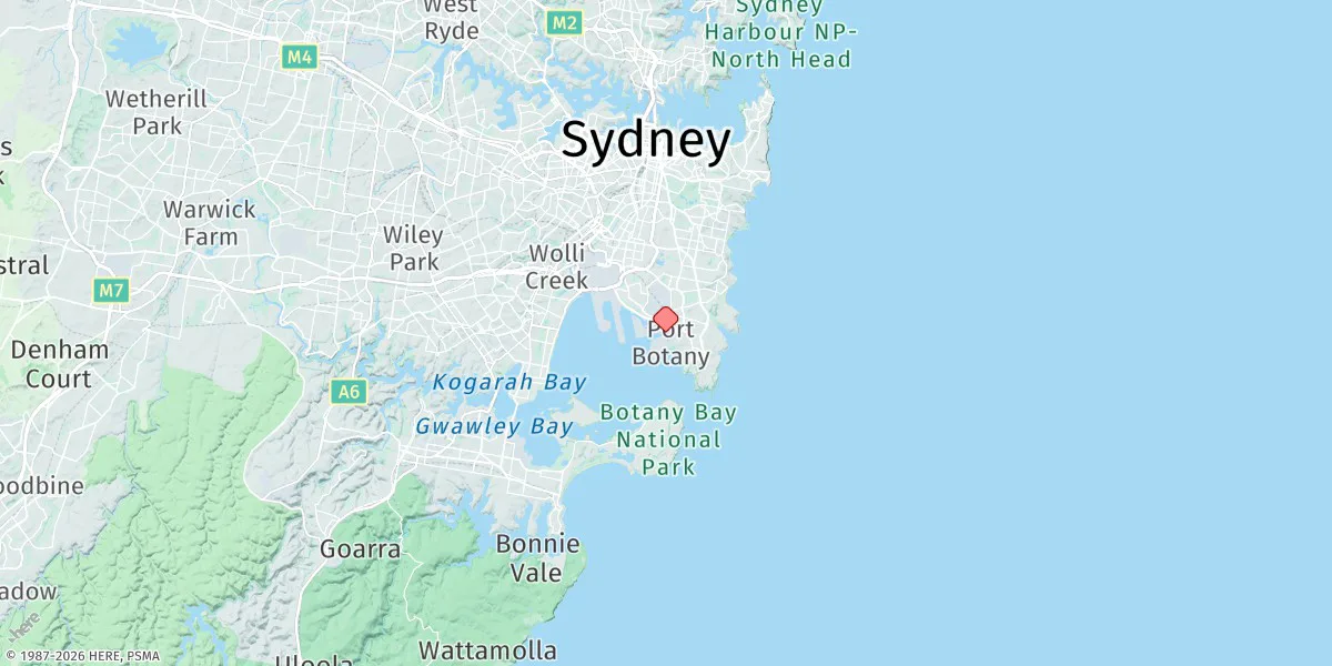 Map preview for Botany Bay