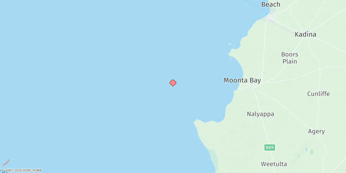 Map preview for Tiparra Reef Light