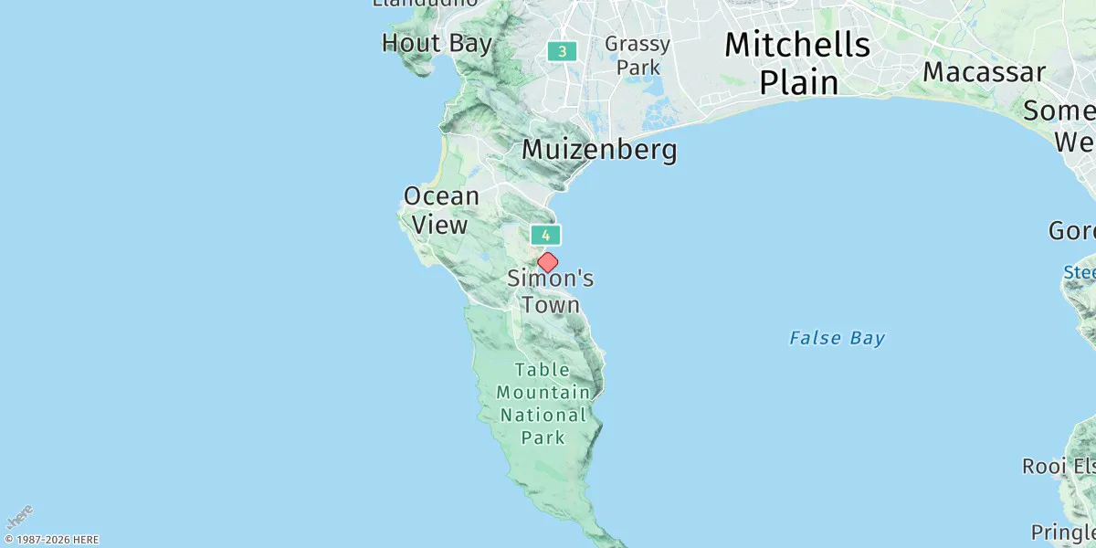 Map preview for Simon's Town
