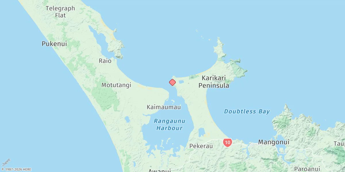 Map preview for Kotiatia Point