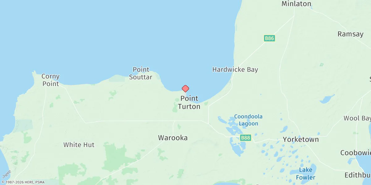 Map preview for Point Turton