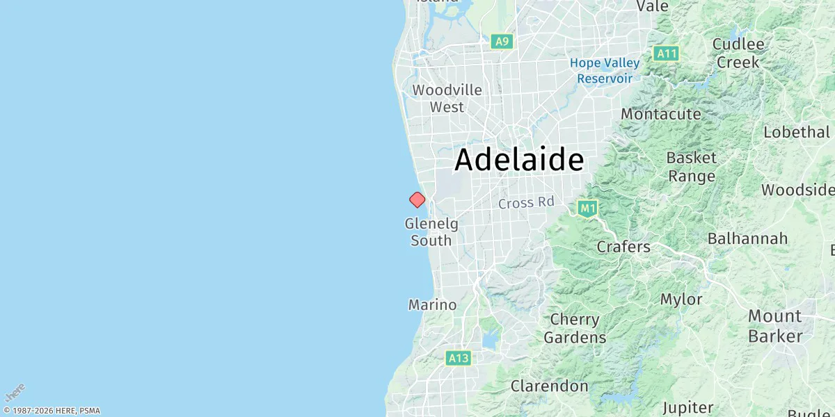 Map preview for Glenelg