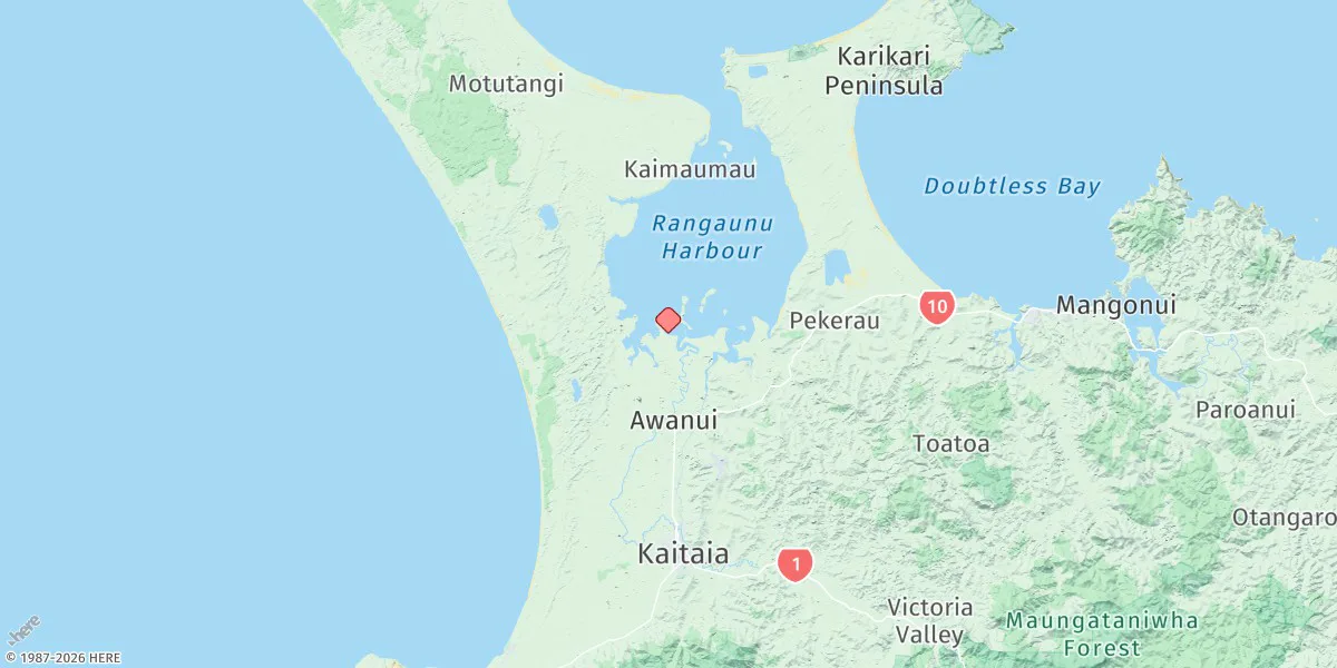 Map preview for Unahi Jetty