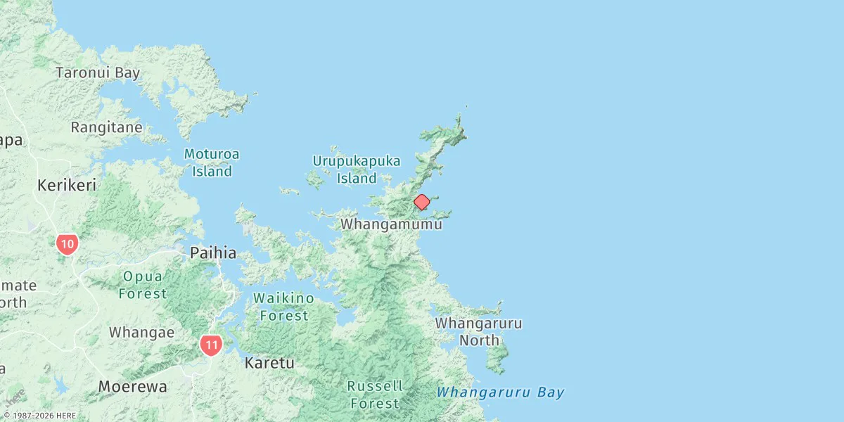 Map preview for Whangamumu Harbour