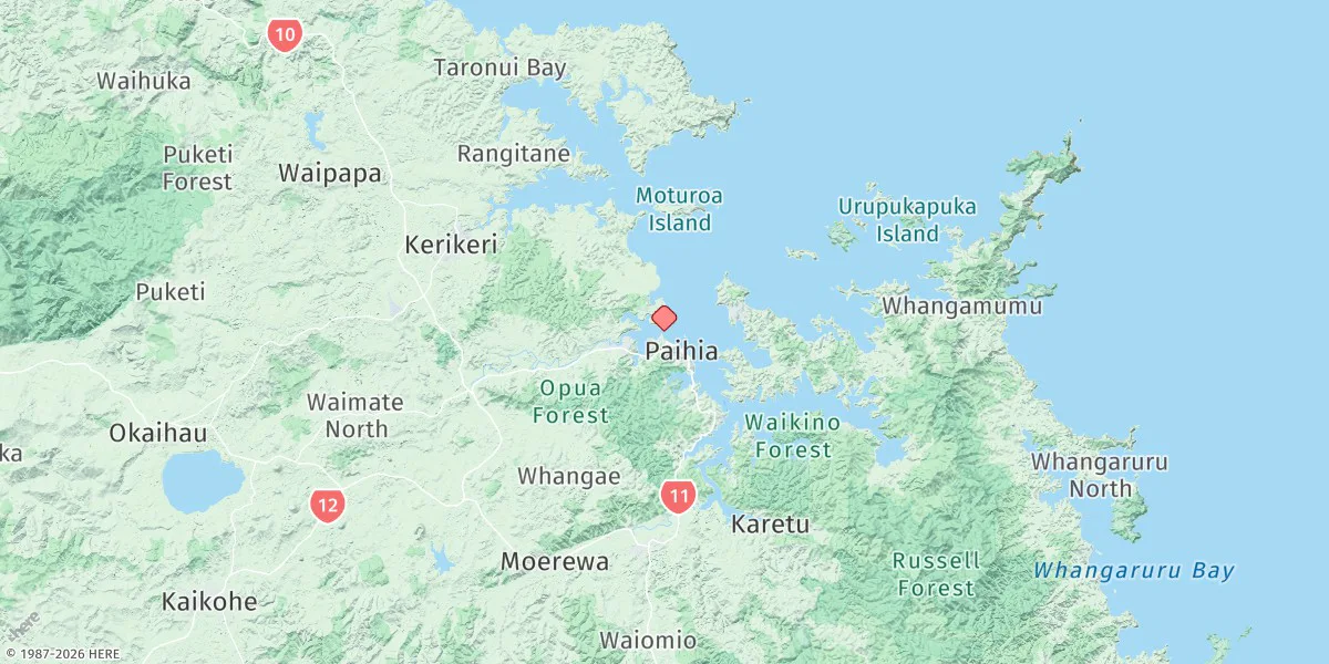 Map preview for Waitangi