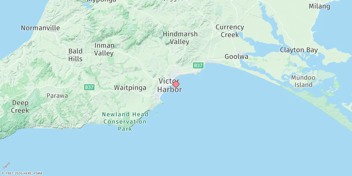 Map preview for Victor Harbor
